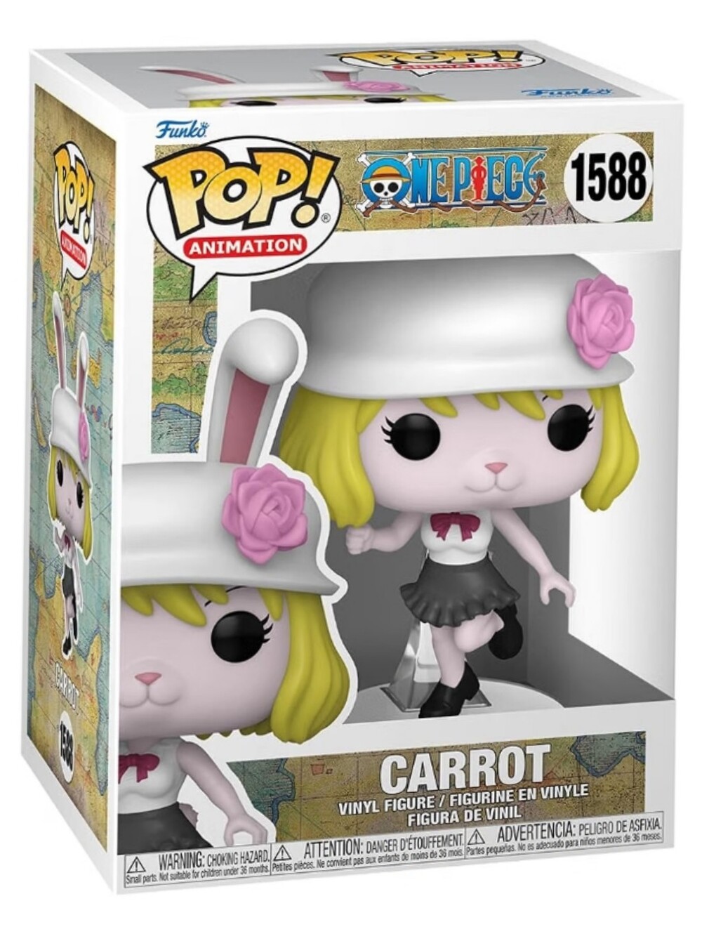 Official One Piece Carrot #1588 Funko Pop! Animation vinyl figure Nwt